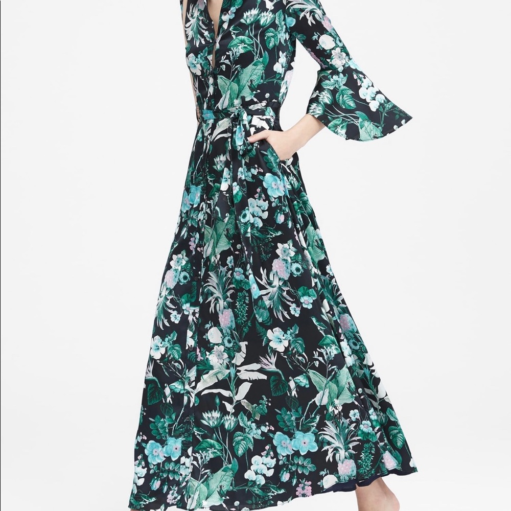 Floral maxi dress
